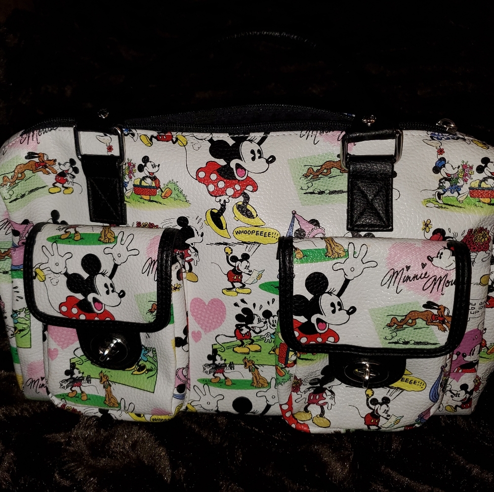 DISNEY double handle pocketbook